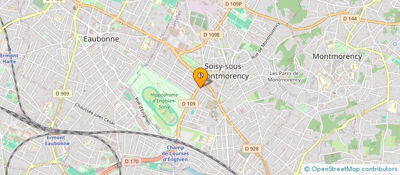 localisation de l'entreprise WS CONSULTING à SOISY-SOUS-MONTMORENCY