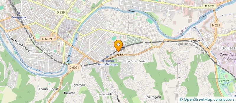 localisation de l'entreprise WS INVEST 24  PERIGUEUX