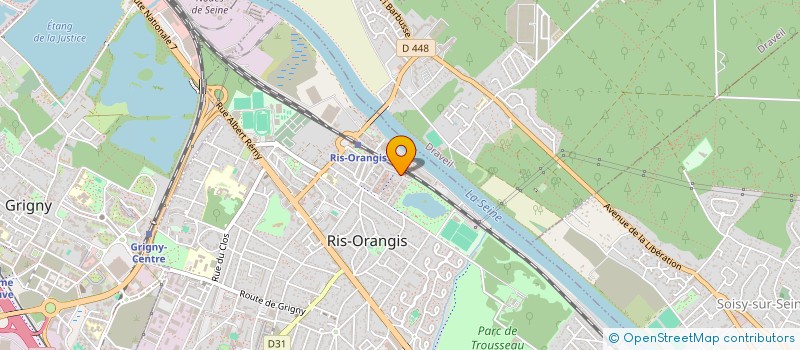 localisation de l'entreprise WS INVESTIGATIONS à RIS-ORANGIS