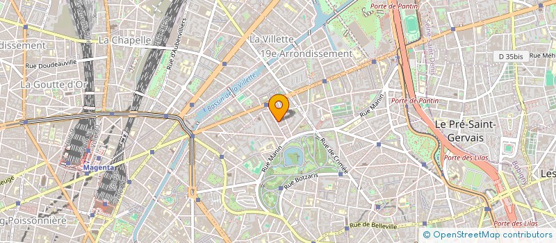 localisation de l'entreprise WS MEDICAL 26  PARIS