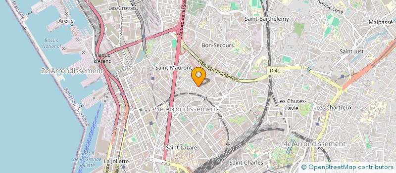 localisation de l'entreprise WS SOLUTIONS à MARSEILLE