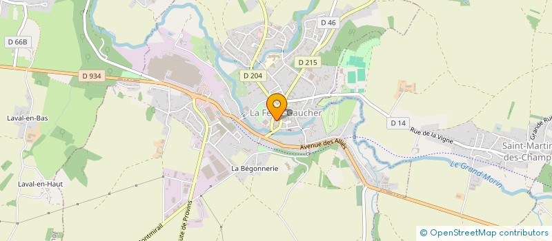localisation de l'entreprise WS2K à LA FERTE-GAUCHER