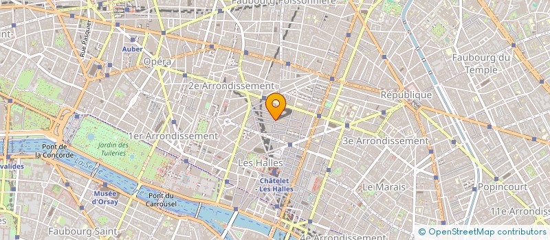 localisation de l'entreprise WS3  PARIS