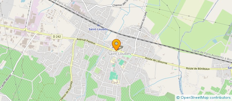 localisation de l'entreprise WSA  SAINT-LOUBES