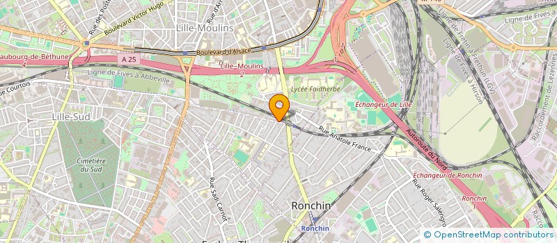 localisation de l'entreprise WSA COMPANY  LILLE