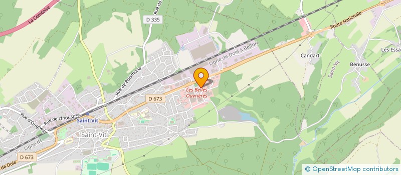 localisation de l'entreprise WSA PARTNERS  SAINT-VIT