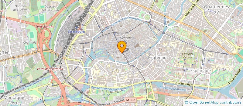 localisation de l'entreprise WSB à STRASBOURG