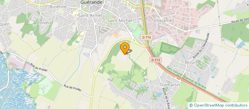 localisation de l'entreprise WSC  SAINT-NAZAIRE