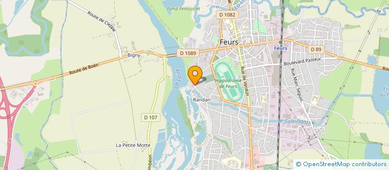 localisation de l'entreprise WSC  FEURS