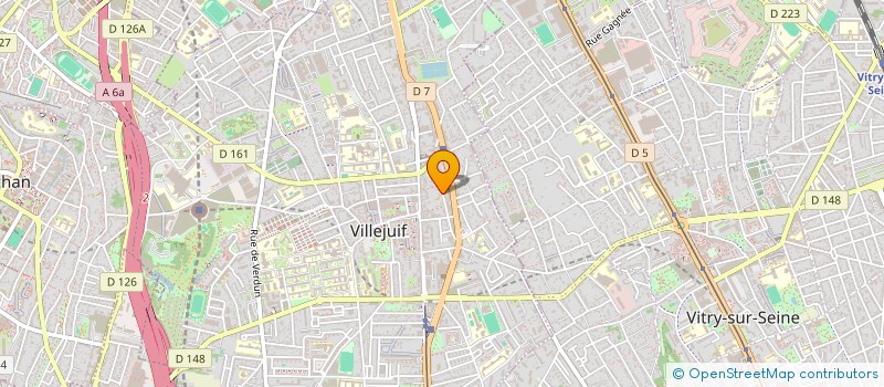 localisation de l'entreprise WSCC IMMO à VILLEJUIF