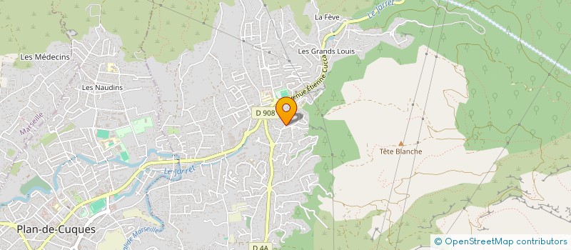 localisation de l'entreprise WSE IMMO  ALLAUCH