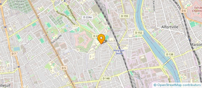 localisation de l'entreprise WSF FIBRE  VITRY-SUR-SEINE