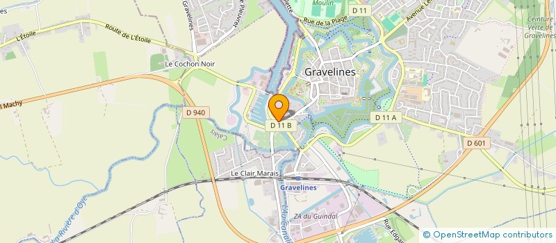 localisation de l'entreprise WSH à GRAVELINES