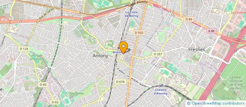 localisation de l'entreprise WSIBNJ à ANTONY