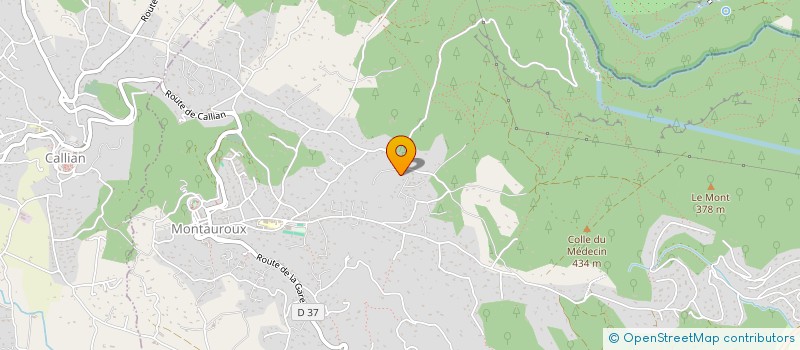 localisation de l'entreprise WSKI  MONTAUROUX