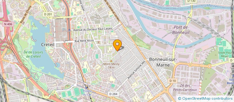 localisation de l'entreprise WSLS à BONNEUIL-SUR-MARNE