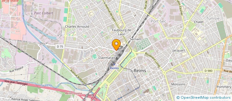 localisation de l'entreprise WSN  REIMS