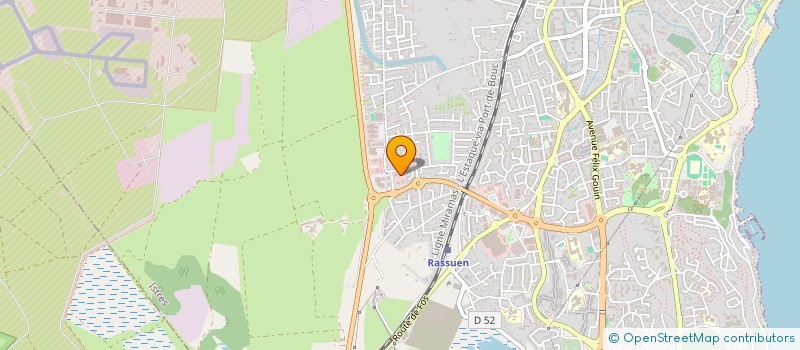 localisation de l'entreprise WSN TECHNOLOGY SA  ISTRES