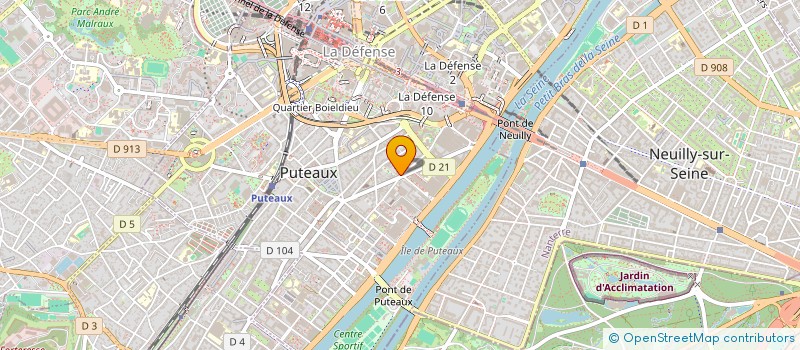 localisation de l'entreprise WSP HOLDING  PUTEAUX