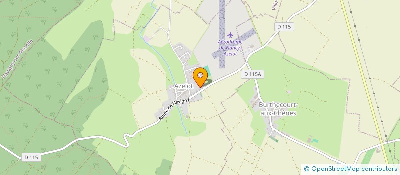 localisation de l'entreprise WSR EVENT  AZELOT