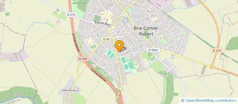 localisation de l'entreprise WSVR PARTENAIRES  BRIE-COMTE-ROBERT