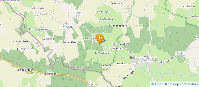 localisation de l'entreprise WT CASCADE à POUVRAI