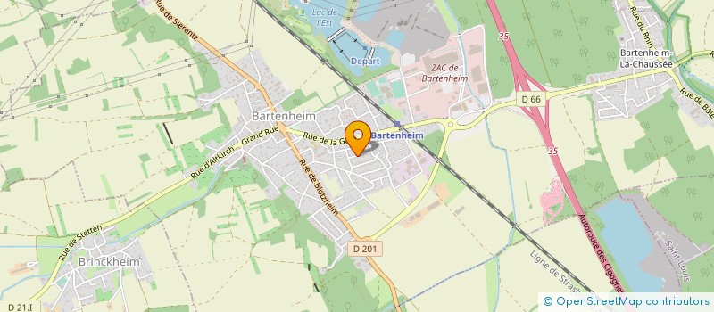 localisation de l'entreprise WT-EXPORT SARL à BARTENHEIM
