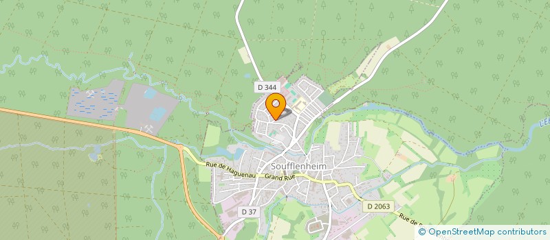 localisation de l'entreprise WT FERMETURES  SOUFFLENHEIM