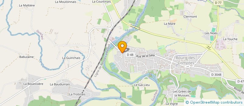 localisation de l'entreprise WT HOLDING  BOURG-DES-COMPTES