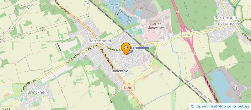 localisation de l'entreprise WT IMPORT à BARTENHEIM