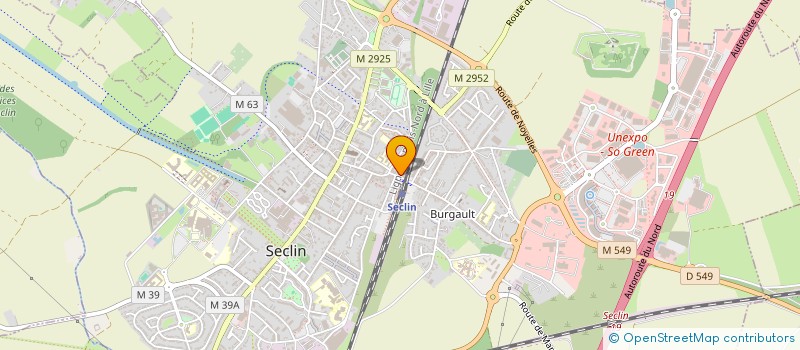 localisation de l'entreprise WTC  SECLIN