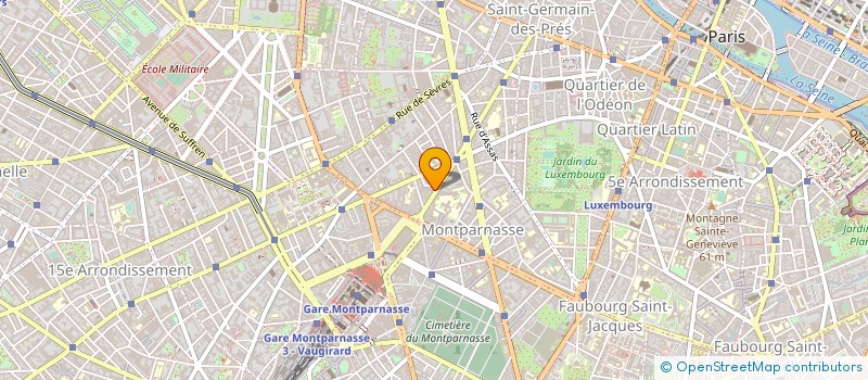 localisation de l'entreprise WTF  PARIS