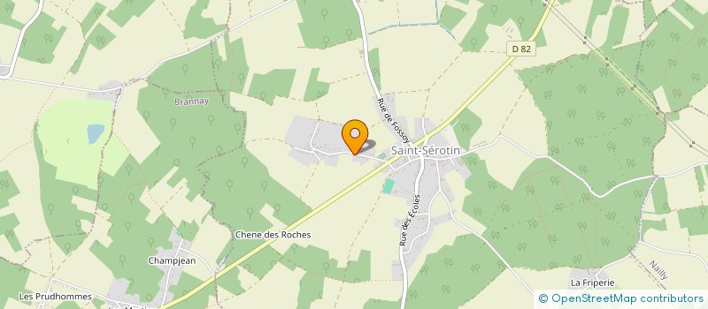 localisation de l'entreprise WTF  SAINT-SEROTIN