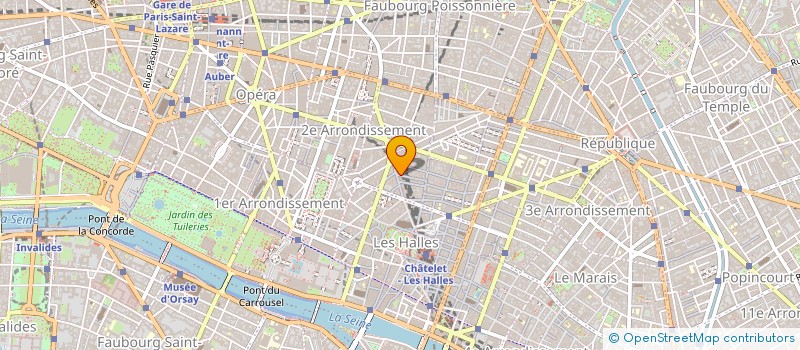 localisation de l'entreprise WTFILMS à PARIS