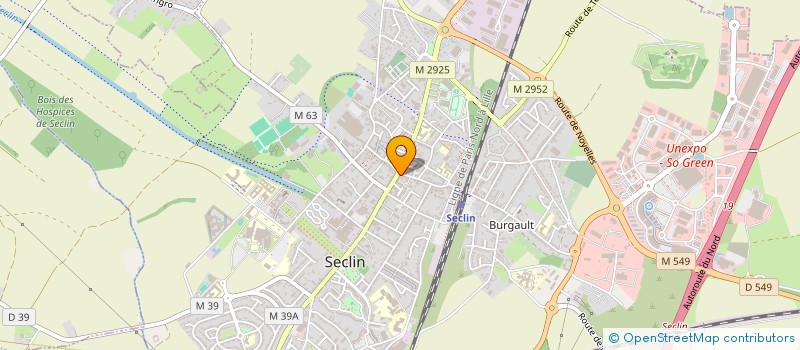 localisation de l'entreprise WTP  SECLIN