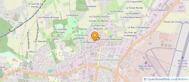 localisation de l'entreprise WTP PROD  NOTRE-DAME-D'OE