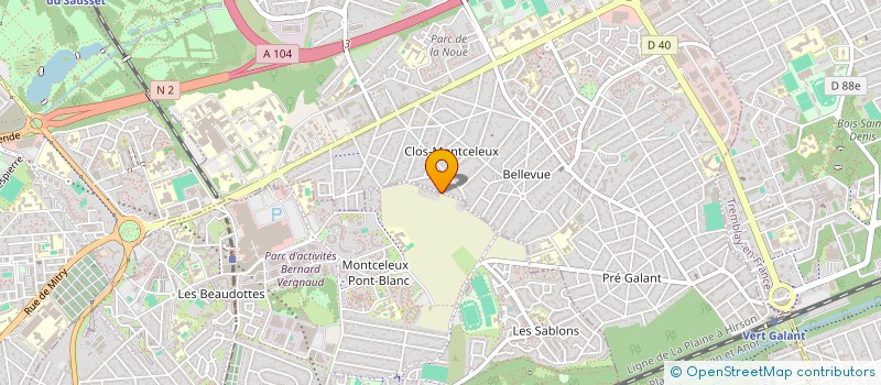 localisation de l'entreprise WTRANSPORT  VILLEPINTE