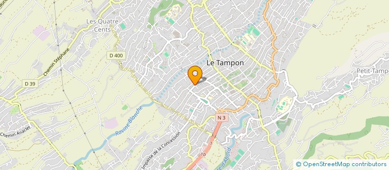 localisation de l'entreprise WU à LE TAMPON