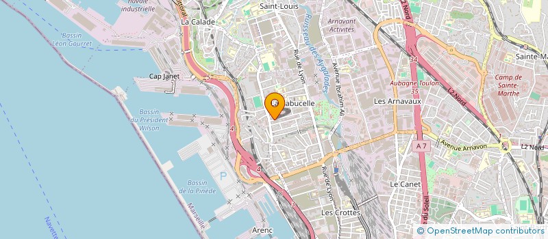 localisation de l'entreprise WU ACADEMY à MARSEILLE