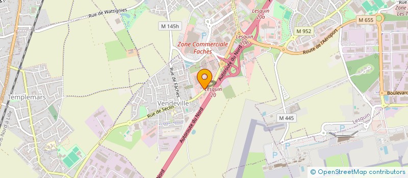 localisation de l'entreprise WU HAIYAN  VENDEVILLE