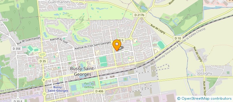 localisation de l'entreprise WU HORIZON  BUSSY-SAINT-GEORGES