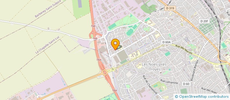 localisation de l'entreprise WUE  BUSSY-SAINT-GEORGES