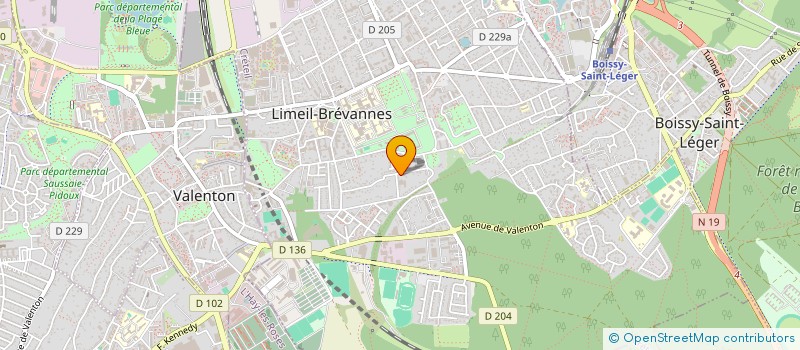 localisation de l'entreprise WUILFERT SA  LIMEIL-BREVANNES
