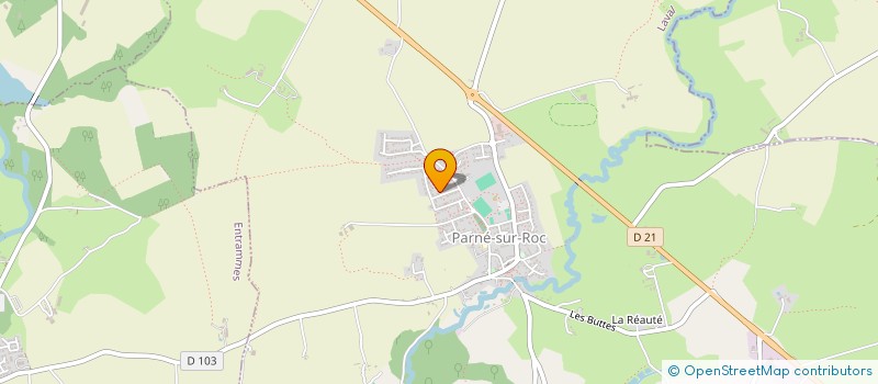 localisation de l'entreprise WUILLOT STEPHANE  PARNE-SUR-ROC