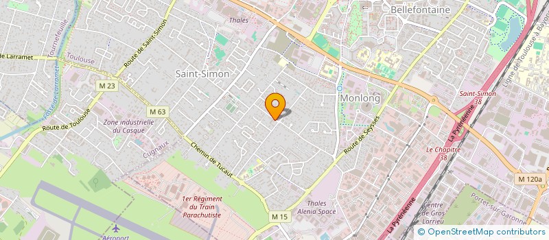 localisation de l'entreprise WUILQUE à TOULOUSE
