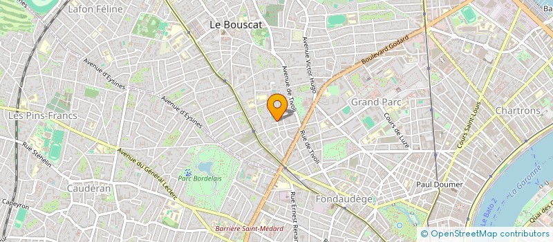 localisation de l'entreprise WUISKERS  LE BOUSCAT