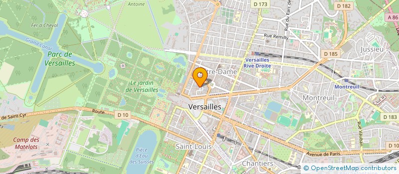 localisation de l'entreprise WULFMAN ENTERPRISE à VERSAILLES