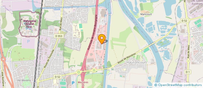 localisation de l'entreprise WUNDER ASS  HAUCONCOURT