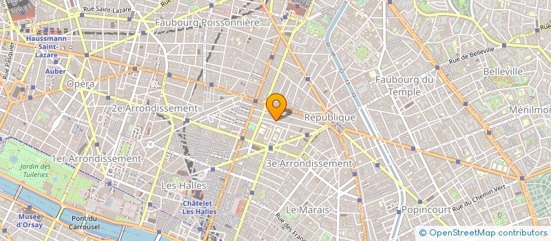 localisation de l'entreprise WUNDER KAMMER à PARIS