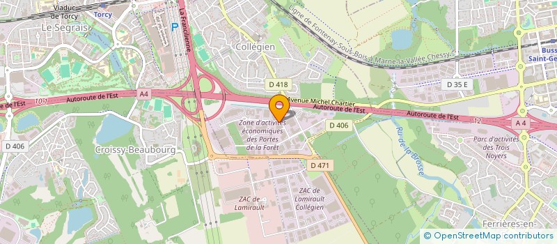 localisation de l'entreprise WUNDERBAR  COLLEGIEN